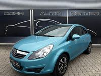 Gebraucht Opel Corsa Edition 69 PS (50 kW) 2010 Blau Kleinwagen