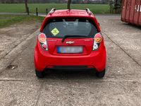 Gebraucht Chevrolet Spark 83 PS (61 kW) 2010 Rot Kleinwagen