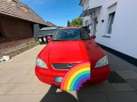 Gebraucht Opel Astra 75 PS (55 kW) 1998 Rot Limousine