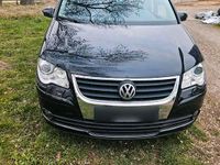 Gebraucht VW Touran Trendline 140 PS (102 kW) 2007 Schwarz Van / Kleinbus