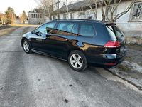 Gebraucht VW Golf VII R-line 150 PS (110 kW) 2017 Schwarz Kombi