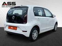 Gebraucht VW up! move up! 60 PS (44 kW) 2018 Weiß / white Kleinwagen