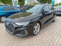 Używany Audi A3 S-Line 150 KM (110 kW) 2024 Czarny Sedan/Limuzyna