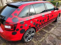 Gebraucht Skoda Rapid Drive 105 PS (77 kW) 2015 Rot Kleinwagen