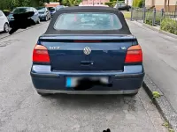 Gebraucht VW Golf Cabriolet 101 PS (74 kW) 1998 Blau Cabrio
