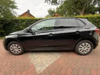 Gebraucht VW Polo Comfortline 95 PS (69 kW) 2021 Schwarz Kleinwagen