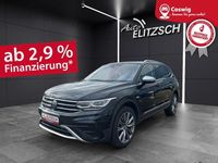 Gebraucht VW Tiguan Allspace Elegance 200 PS (147 kW) 2023 Schwarz SUV