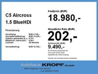 gebraucht Citroën C5 Aircross 1.5 BlueHDi Parkpilot,360Grad Kamera
