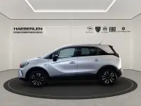 Gebraucht Opel Crossland Elegance 110 PS (80 kW) 2024 Lackierung aluminiumgrau/metallic klarl (metallic) SUV