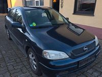 Gebraucht Opel Astra 101 PS (74 kW) 2002 Blau Limousine