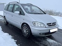 Gebraucht Opel Zafira Elegance 125 PS (91 kW) 2005 Silber Van / Kleinbus