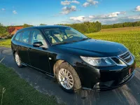 Gebraucht Saab 9-3 150 PS (110 kW) 2008 Schwarz Kombi