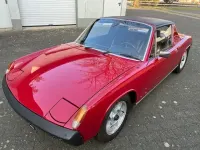 Begagnad Porsche 914 101 HK (74 kW) 1973 Röd Cab