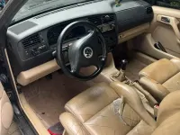Gebraucht VW Golf Cabriolet 101 PS (74 kW) 1998 Schwarz Cabrio