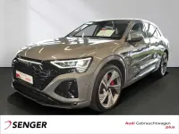 Gebraucht Audi Q8 e-tron S-Line 300 kW (408 PS) 2023 Chronosgrau metallic SUV