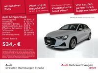 Gebraucht Audi A3 Advanced 150 PS (110 kW) 2024 Weiß Limousine