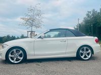 Gebraucht BMW 123 Cabriolet M Sport 204 PS (150 kW) 2012 Weiß Cabrio