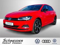 Gebraucht VW Polo Beats 95 PS (69 kW) 2018 Flashrot Kleinwagen