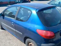 Gebraucht Peugeot 206 2001 Blau Kleinwagen