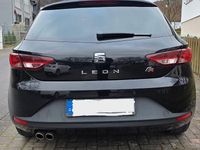 Używany Seat Leon FR 150 KM (110 kW) 2016 Czarny Sedan/Limuzyna