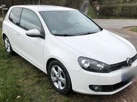 Gebraucht VW Golf VI Highline 160 PS (117 kW) 2009 Weiß Kleinwagen