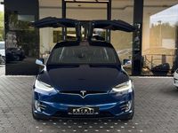 Gebraucht Tesla Model X 397 kW (541 PS) 2017 Deep blue metallic (metallic) SUV