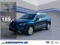 Gebraucht Seat Ateca Style 150 PS (110 kW) 2020 Blau met SUV