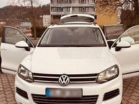 Gebraucht VW Touareg 204 PS (150 kW) 2012 Weiß SUV