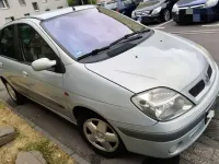 Gebraucht Renault Scénic II Expression 107 PS (78 kW) 2003 Silber Van / Kleinbus