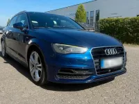 Gebraucht Audi A3 Sportback S-line plus 150 PS (110 kW) 2015 Blau Kleinwagen