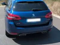 Gebraucht Peugeot 308 Allure GT-Line 131 PS (96 kW) 2018 Blau Kombi
