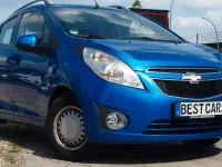 Gebraucht Chevrolet Spark LS 82 PS (60 kW) 2011 Blau Kleinwagen