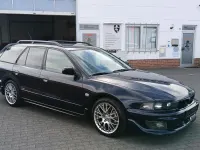 Gebraucht Mitsubishi Galant 163 PS (119 kW) 2002 Blau Kombi
