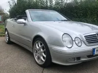 Gebraucht Mercedes CLK230 Avantgarde 197 PS (144 kW) 2002 Silber Cabrio