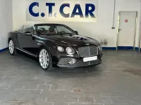 Gebraucht Bentley Continental GT Convertible 528 PS (388 kW) 2017 Braun Cabrio