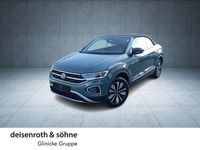 Gebraucht VW T-Roc Cabriolet Goal 150 PS (110 kW) 2025 Petroleum blue metallic Cabrio