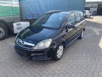 Gebraucht Opel Zafira Edition 120 PS (88 kW) 2005 Schwarz Van / Kleinbus