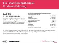 Usata Audi A3 Advanced 150 CV (110 kW) 2025 Bianco Berlina