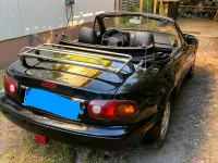 Brugt Mazda MX5 90 HK (66 kW) 1997 Sort Cabriolet