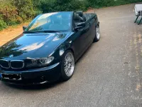 Gebraucht BMW 318 Cabriolet 143 PS (105 kW) 2004 Schwarz Cabrio