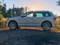 Gebraucht VW Touareg R 239 PS (175 kW) 2008 Weiß SUV