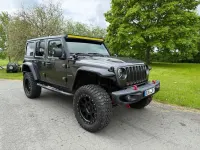 Gebraucht Jeep Wrangler Unlimited Sahara 272 PS (200 kW) 2021 Grau SUV