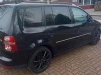 Gebraucht VW Touran R-line 170 PS (125 kW) 2008 Schwarz Van / Kleinbus