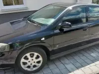 Gebraucht Opel Astra 101 PS (74 kW) 2002 Schwarz Limousine