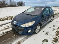 Gebraucht Peugeot 308 110 PS (80 kW) 2009 Blau Kleinwagen