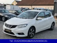 Gebraucht Nissan Pulsar Acenta 110 PS (80 kW) 2014 Weiß Kleinwagen