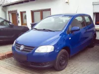 Używany VW Fox Refresh 55 KM (40 kW) 2009 Niebieski Hatchback