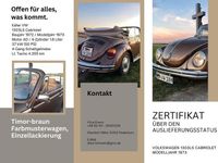 Gebraucht VW Käfer 50 PS (36 kW) 1972 Braun Cabrio