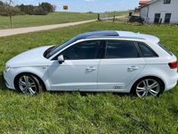 Używany Audi A3 S-Line 184 KM (135 kW) 2014 Biały Sedan/Limuzyna