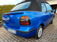 Gebraucht VW Golf 101 PS (74 kW) 2000 Blau Cabrio